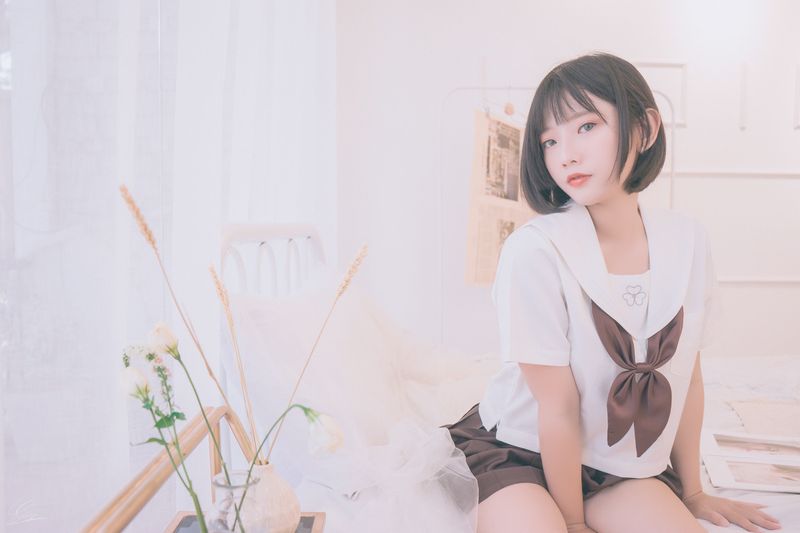 Messie Huang – Birthday Seifuku [20P] - 机器猫次元