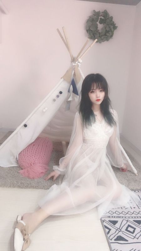 安妮 – 白色纱裙 [34P] - 机器猫次元