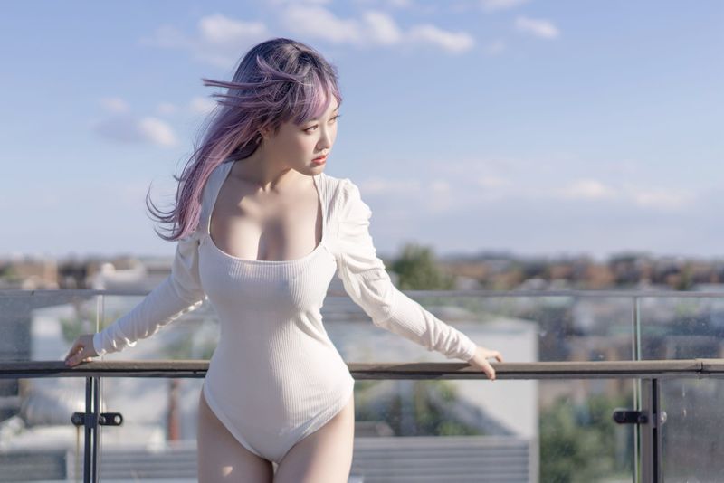 脱尾巴Mizuki – 天台 [43P]