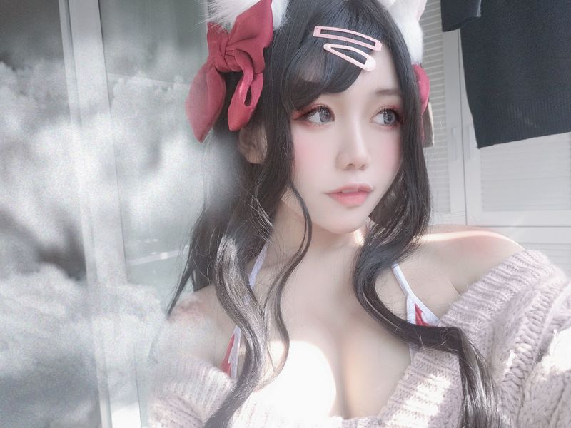 一笑芳香沁写真 窗与宠物猫 [25P] - 机器猫次元