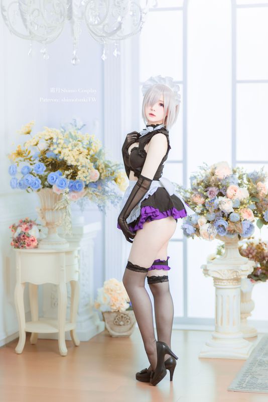 霜月shimo – 玛修女仆 [14P] - 机器猫次元