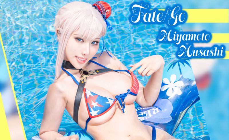Hane Ame 雨波 – 武藏泳装 [13P] - 机器猫次元