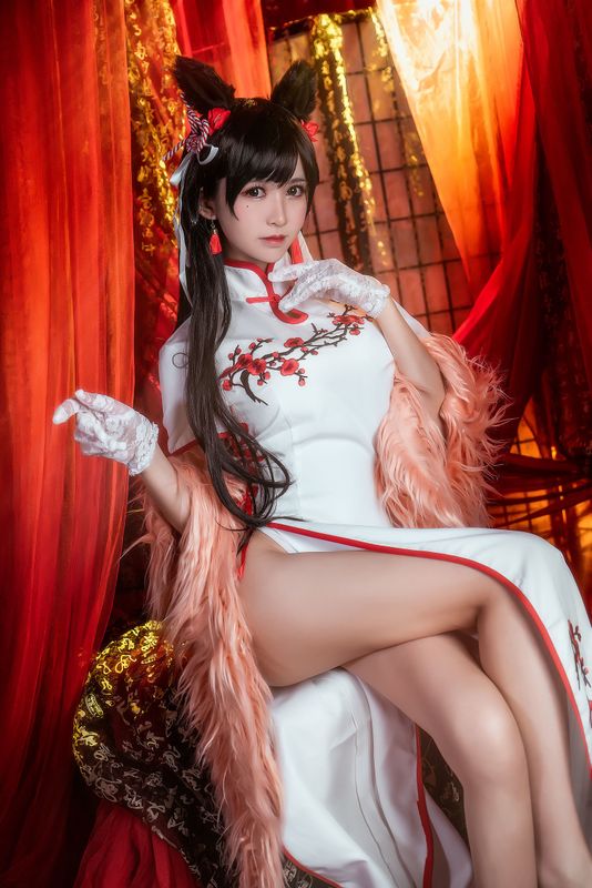 鳗鱼霏儿 – 碧蓝航线 旗袍 [14P] - 机器猫次元