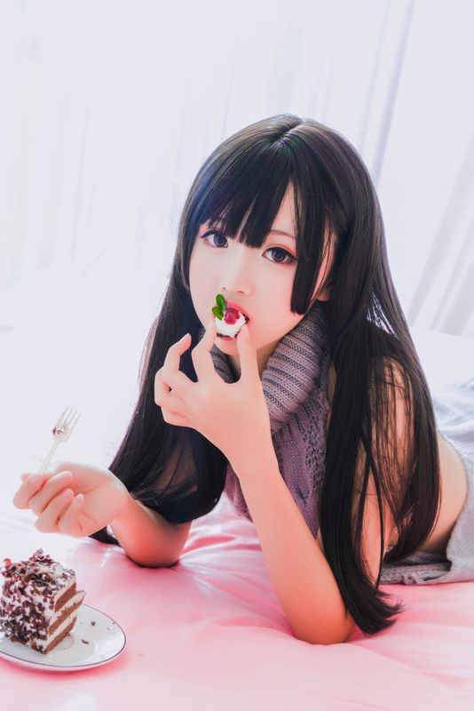 面饼仙儿 – 露背毛衣！！ [41P] - 机器猫次元