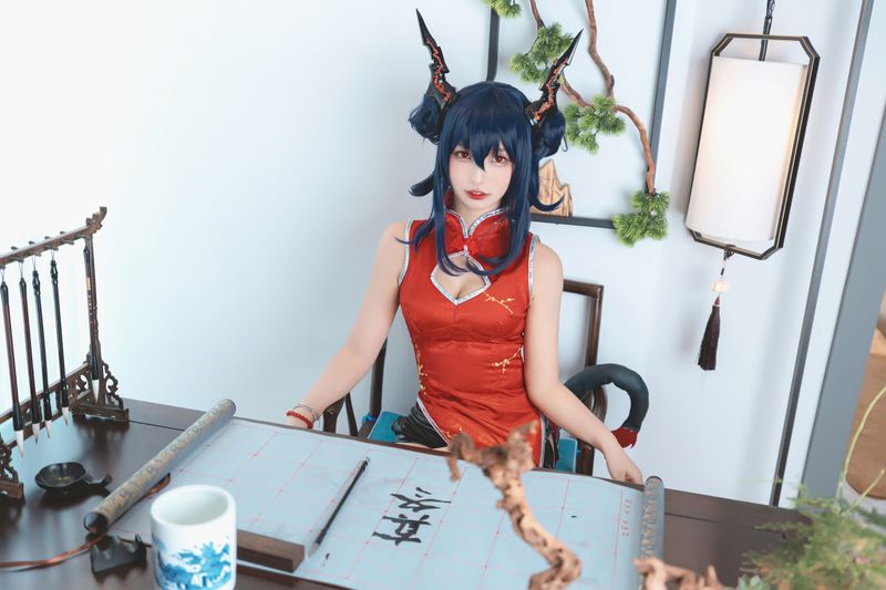 神楽坂真冬 – 旗袍魔女 [75P] - 机器猫次元