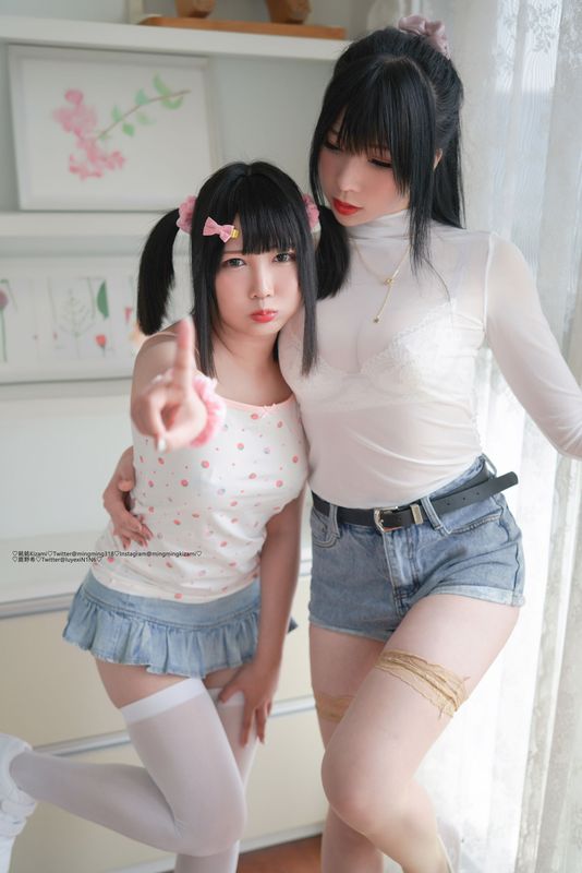 銘銘Kizami Vol.25 姐妹丝情 [71P] - 机器猫次元