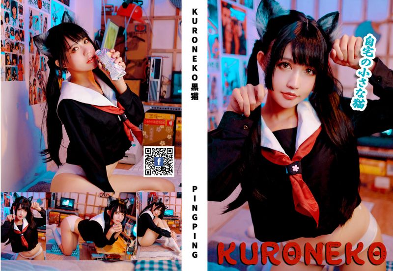 PingPing – Kuroneko黑猫 [31P] - 机器猫次元