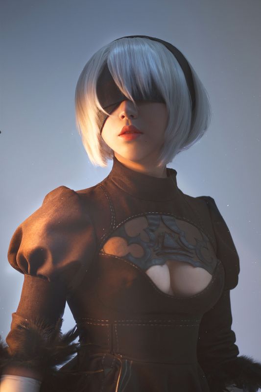 Cos妹子千寻 – 2B [24P] - 机器猫次元