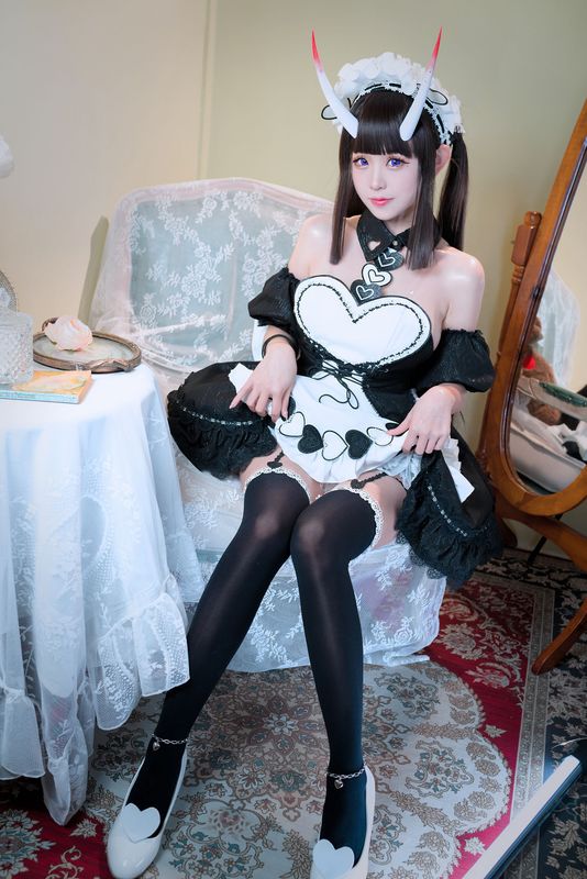 miko酱ww – 碧蓝航线 能代女仆 [36P] - 机器猫次元