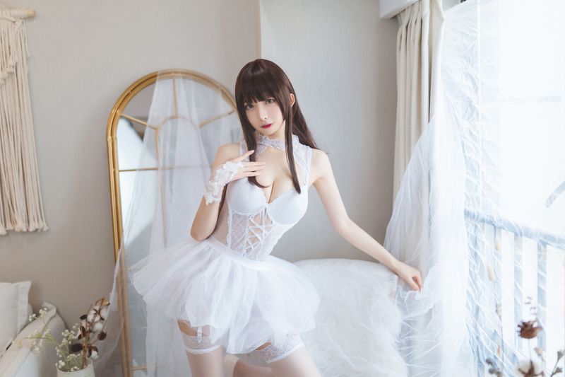 封疆疆v – 白色纱裙 [40P] - 机器猫次元