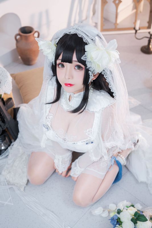 松本甜奈姣 – 95式婚纱 [52P] - 机器猫次元