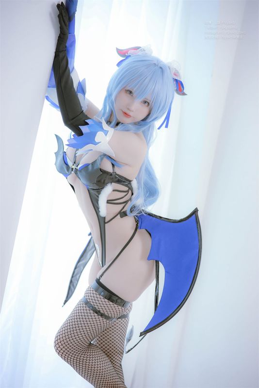 Nyako喵子 – 原神甘雨魅魔 [76P] - 机器猫次元