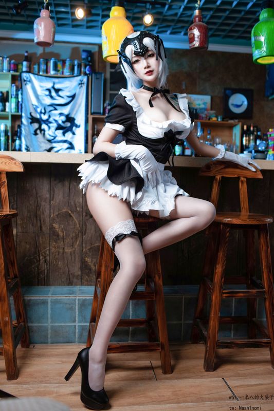 一米八的大梨子 黑贞GK手办女仆 [29P] - 机器猫次元