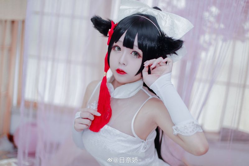日奈娇 – 高雄獒红+白旗袍 [17P] - 机器猫次元