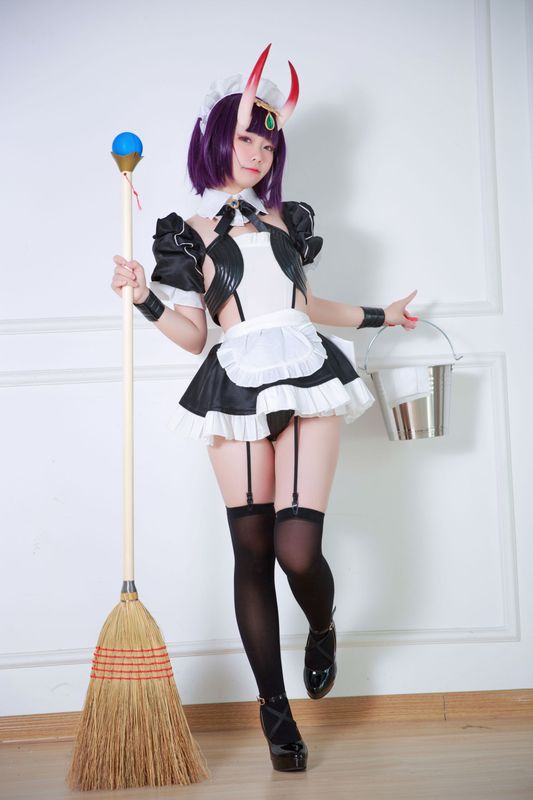 G44不会受伤 – 酒吞女仆 [16P] - 机器猫次元
