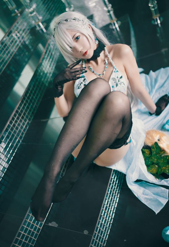 蓝小沂KiKi – 安娜斯塔西娅同人cos [7P]