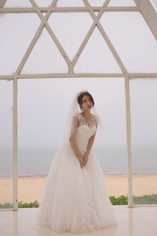 黑川 – 海岛之旅 婚纱 [17P] - 机器猫次元