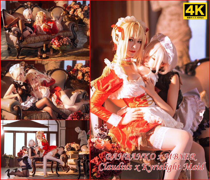 半半子&面饼仙儿 Claudius x Kyrielight Maid [22P] - 机器猫次元