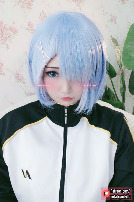 Potato Godzilla – Rem In Subaru Jacket [30P] - 机器猫次元
