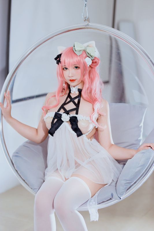 九曲Jean – 粉发妹妹 [38P] - 机器猫次元