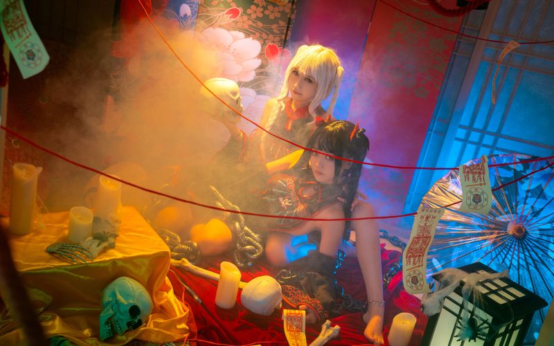lovely呆玄 – 双人僵尸 [33P] - 机器猫次元