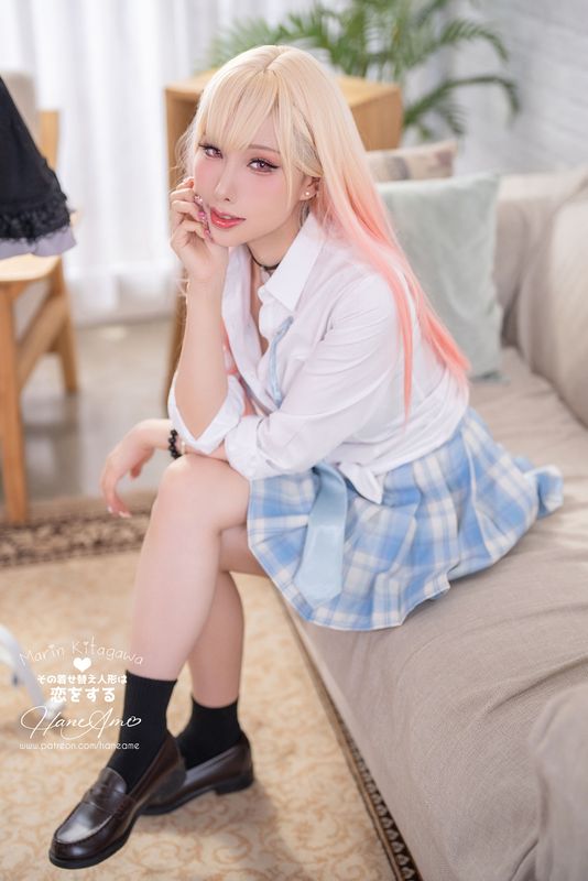 Hane Ame 雨波 – JK [30P] - 机器猫次元