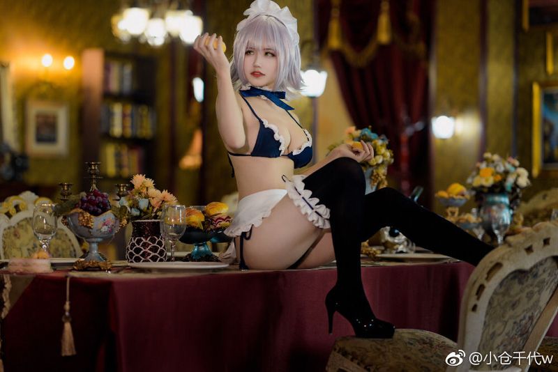 小仓千代w – 黑贞女仆 [9P] - 机器猫次元