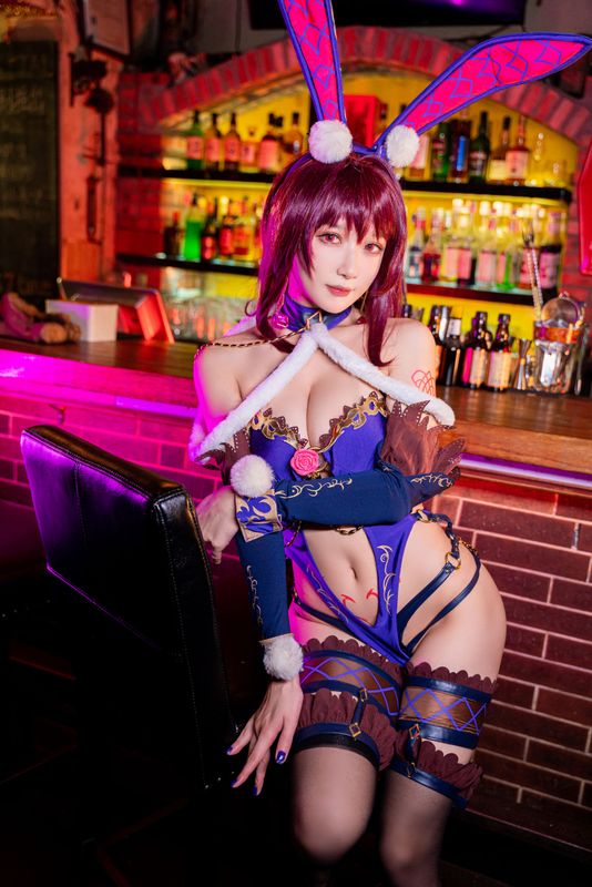 阿包也是兔娘 – 斯卡哈兔女郎 [32P] - 机器猫次元