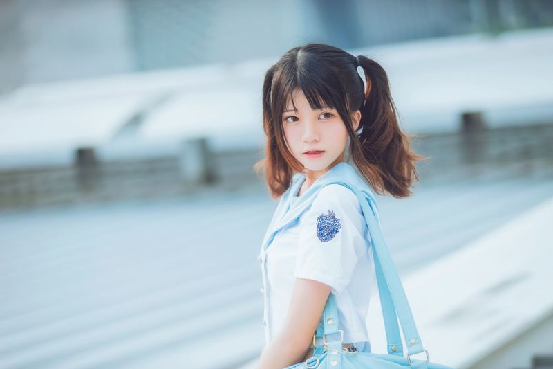 桜桃喵 – 少女之微风轻轻起 [19P] - 机器猫次元