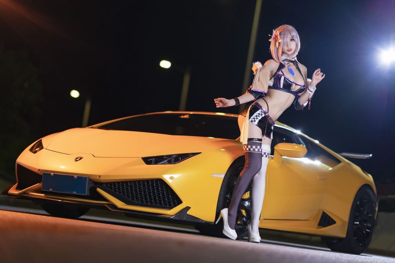 周叽是可爱兔兔 – 玛修赛车 [21P]