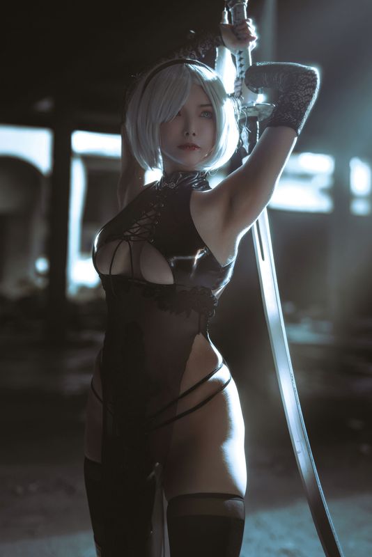 秋和柯基(夏小秋秋秋) 2B (Nier Automata) [64P] - 机器猫次元