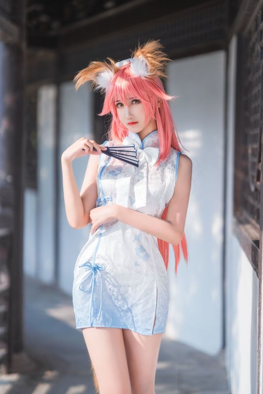 三度_69 旗袍玉藻前 [41P] - 机器猫次元