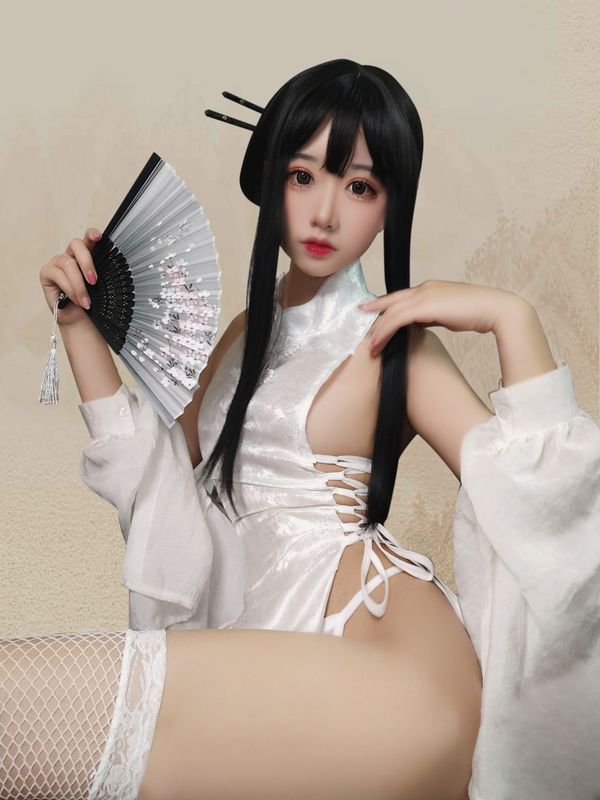 猫君君MaoJun – 绑带旗袍 [16P] - 机器猫次元