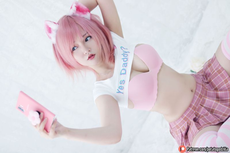 Potato Godzilla – Pink Casual [36P]