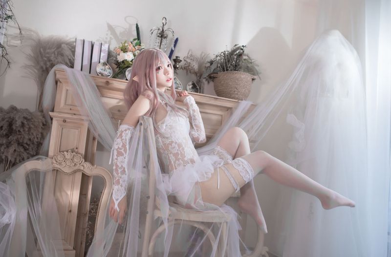 疯猫ss – 纯白精灵 [29P] - 机器猫次元