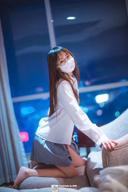 御子Yumiko 口罩 [20P] - 机器猫次元