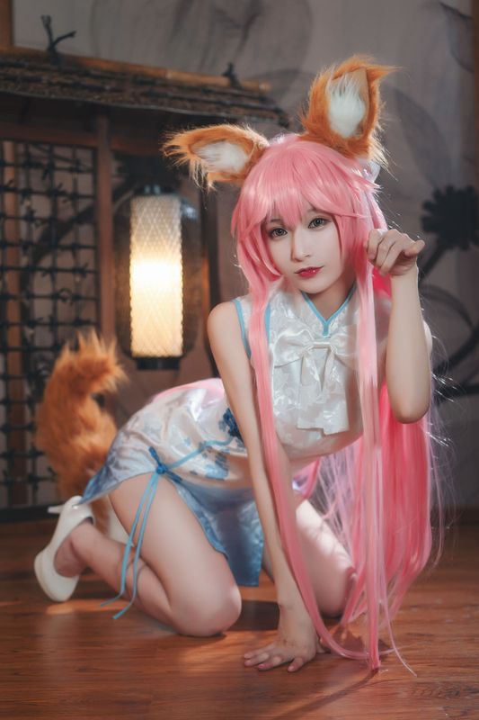 铁板烧鬼舞w – 玉藻前 旗袍 [20P]