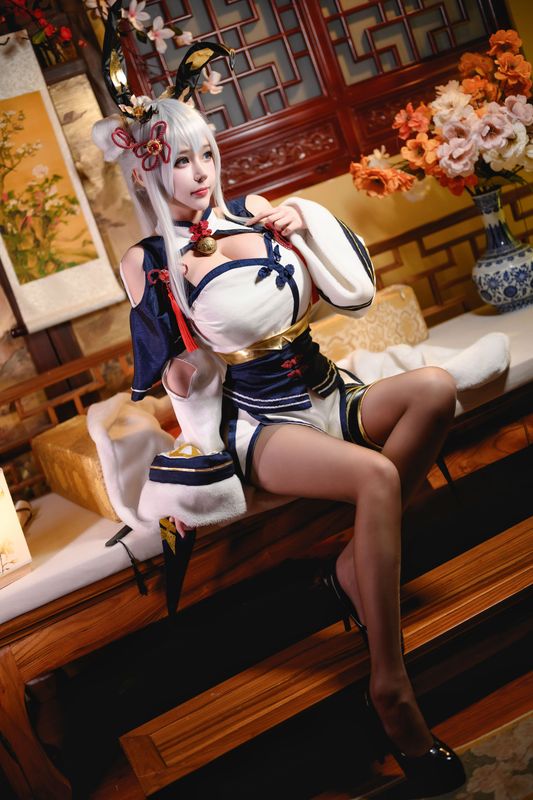 凛子酱 – 旗袍兔兔 [21P] - 机器猫次元