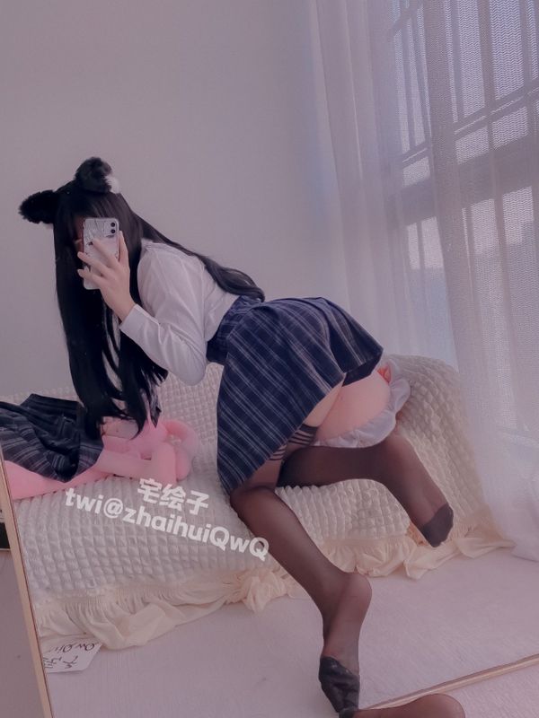 二阶堂 – JK校服 [86P] - 机器猫次元