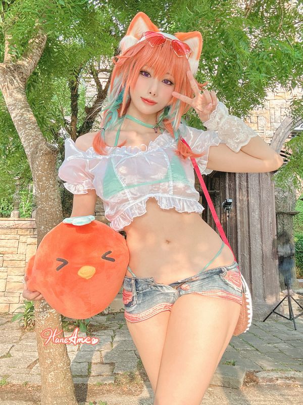 Hane Ame 雨波写真 – Hololive Takanashi Kiara 火雞旅遊 [35P] - 机器猫次元