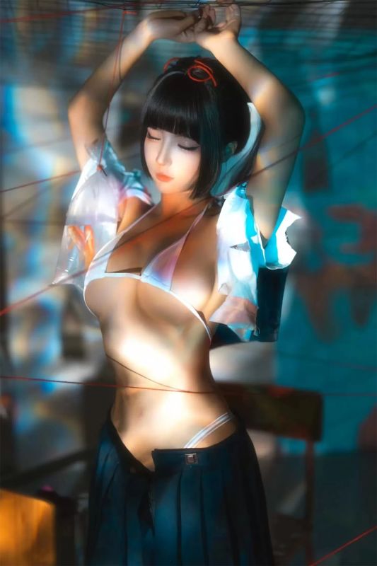 蠢沫沫 – 梦鱼-小豹子-兔女郎-香菱女仆 [49P] - 机器猫次元