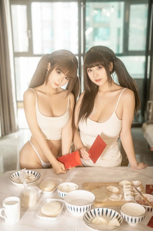 蠢沫沫&浅安安 – 双人新年贺岁 [103PG] - 机器猫次元