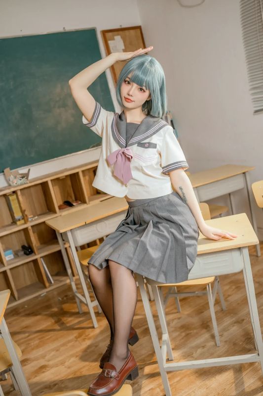 桃良阿宅 – 不良JK [100P] - 机器猫次元