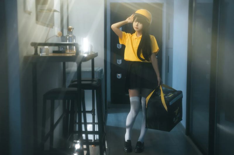 rua阮阮 – 外卖员 [40P]