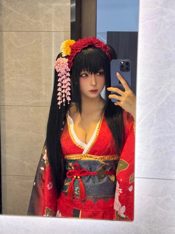 蠢沫沫 – 狂三和服 · 花絮 [110P] - 机器猫次元
