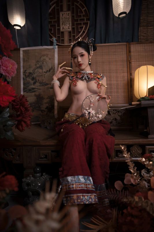 钛合金TiTi – 极品玉妃旗袍 [29P] - 机器猫次元