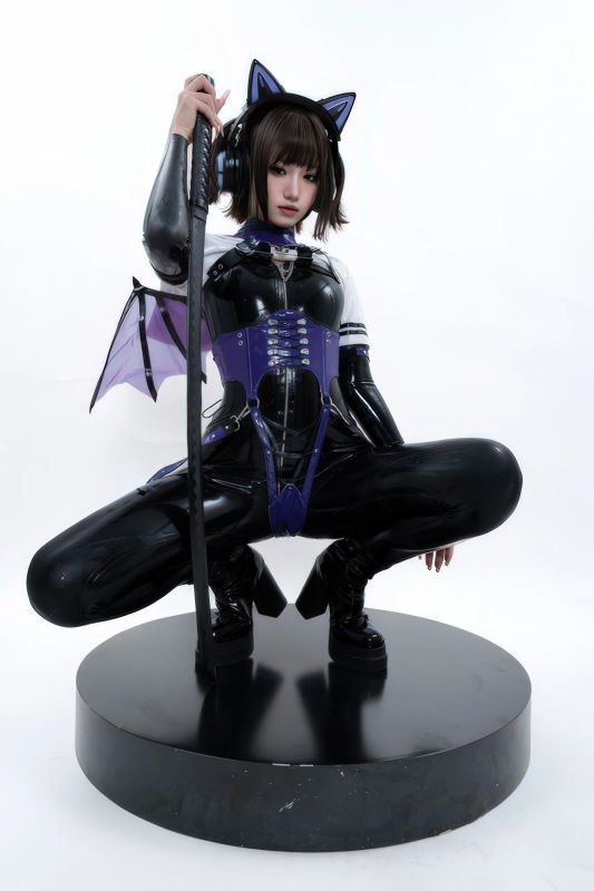 柒柒要乖哦 – 白棚胶衣 [78P] - 机器猫次元