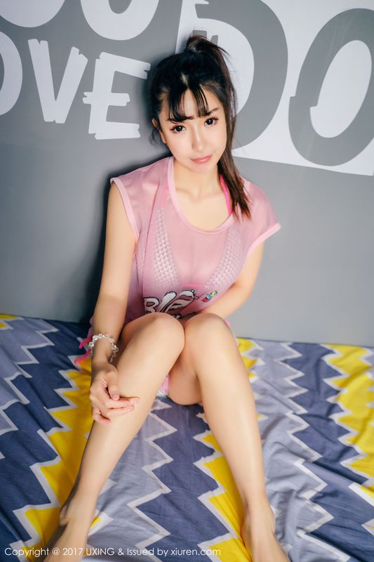 晓茜sunny《傲人美胸、甜美模样》 优星馆UXING VOL.053 [38P] - 机器猫次元