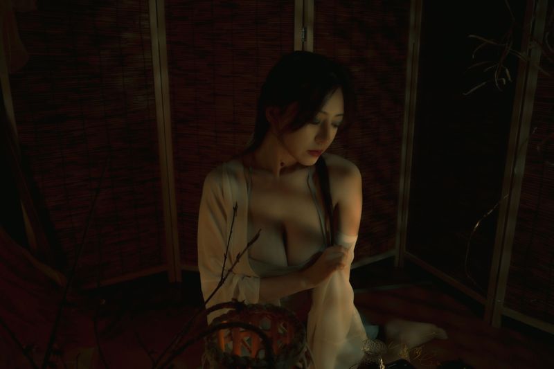 网络红人樱晚gigi – 青鸾 [22P] - 机器猫次元