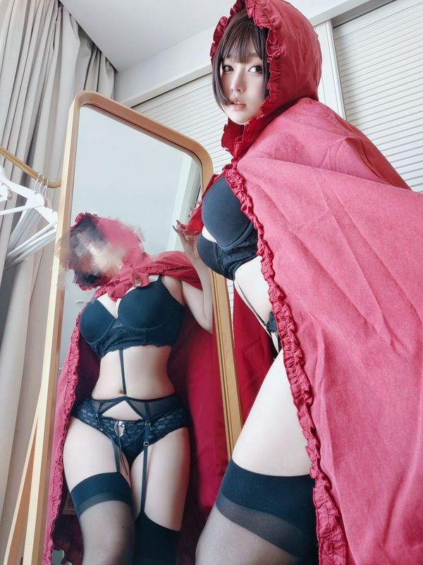 女主K – 小红帽和红苹果 [86P] - 机器猫次元